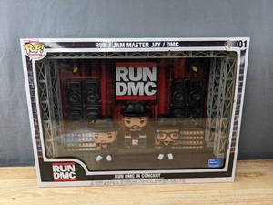 lot 26D image: Brand New Funko Pop Moment RUN DMC In Concert #01 Figures 18 Box V
