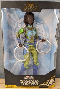 lot 186 image: New Marvel Studios Black Panther Wakanda Forever Nakia Figurine N