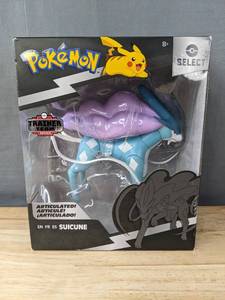 lot 1B image: Pokmon Select Trainer Team Suicune 6 Action Figure $66.00 Retail N