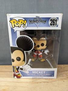 lot 23C image: Brand New Funko Pop Disney Kingdom Hearts Mickey #261 Figure V