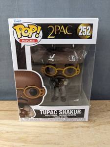 lot 14C image: Brand New Funko Pop Rocks 2PAC Tupac Shakur #252 Figure V