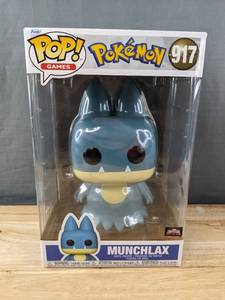 lot 9J image: Brand New Funko Pop Games Pokemon Munchlax #917 Figure 13 Box V