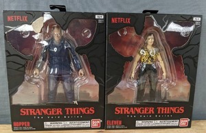 lot 185 image: New Netflix Stranger Things Void Series Hopper and Eleven Figurines N