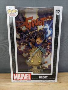 lot 25F image: Brand New Funko Pop Marvel Comic Covers Groot #12 Figure V
