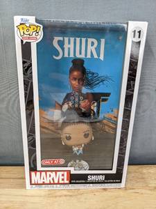 lot 75F image: Brand New Funko Pop Marvel Black Panther Shuri Comic Covers #11 Figure V