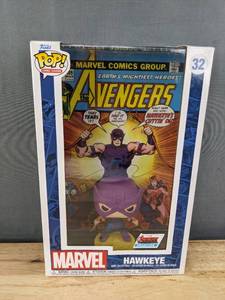 lot 81F image: Brand New Funko Pop Marvel Avengers Hawkeye Comic Covers #32 Figure V