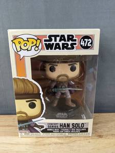 lot 157F image: Brand New Funko Pop Concept Series Star Wars Han Solo #472 Figure V