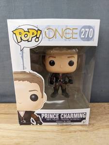 lot 98F image: Brand New Funko Pop Once Upon a Time Prince Charming #270 Figure V