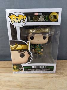 lot 100F image: Brand New Funko Pop Marvel Studios Loki Kid Loki #900 Figure V