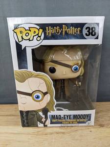 lot 102F image: Brand New Funko Pop Harry Potter Mad-Eye Moody #38 Figure V