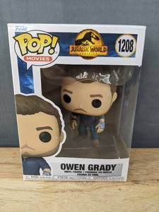 lot 116F image: Brand New Funko Pop Jurassic World Owen Grady #1208 Figure V