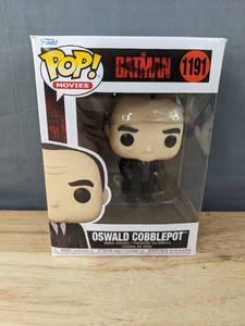 lot 122F image: Brand New Funko Pop The Batman Oswald Cobblepot #1191 Figure V
