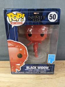 lot 144F image: Brand New Funko Pop Marvel Studios The Infinity Saga Black Widow #50 Art Series Figure V