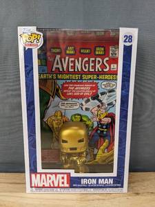 lot 15F image: Brand New Funko Pop Marvel Avengers Iron Man Comic Covers #28 Figure V