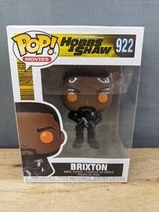 lot 44F image: Brand New Funko Pop Fast & Furious Hobbs & Shaw Brixton #922 Figure V