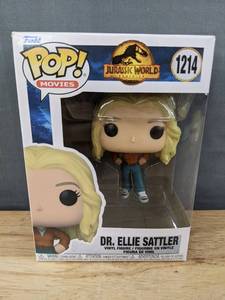 lot 48F image: Brand New Funko Pop Jurassic Park Dr. Ellie Satler #1214 Figure V