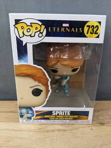 lot 52F image: Brand New Funko Pop Marvel Eternals Sprite #732 Figure V