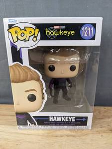 lot 54F image: Brand New Funko Pop Marvel Studios Hawkeye #1211 Figure V