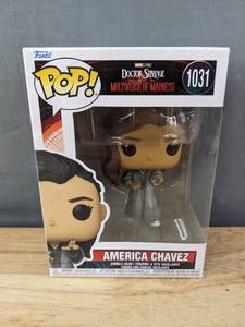 lot 56F image: Brand New Funko Pop Marvel Studios Doctor Strange America Chavez #1031 Figure V