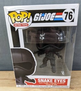 lot 64F image: Brand New Funko Pop GI Joe Snake Eyes #76 Figure V