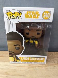lot 70F image: Brand New Funko Pop Star Wars Lando Calrissian #240 Figure V