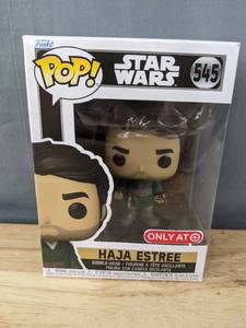 lot 76F image: Brand New Funko Pop Star Wars Haja Estree #545 Figure V