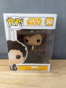 lot 78F image: Brand New Funko Pop Star Wars Val #243 Figure V