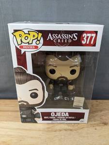 lot 24F image: Brand New Funko Pop Assassins Creed Ojeda #377 Figure V