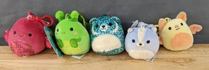 lot 43L image: 5 Brand New Squishmallows - Barella, Trenton, Griffin, Sol and Meghan $50 Retail W