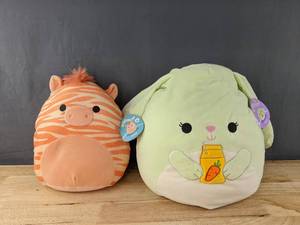 lot 17C image: 2 Brand New Squishmallows - Josue and Hara $55 Retail W