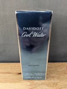 lot 34L image: Brand New Davidoff Cool Water Perfume 1.7 FL.OZ. O
