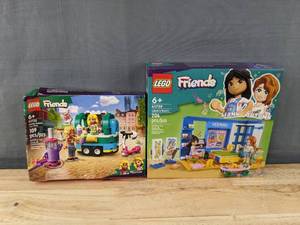 lot 59 image: Brand New LEGO Friends Mobile Bubble Tea Shop and Lego Friends Lianns Room Z