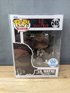 lot 195F image: Brand New Funko Pop Rocks Lil Wayne #245 Figure V