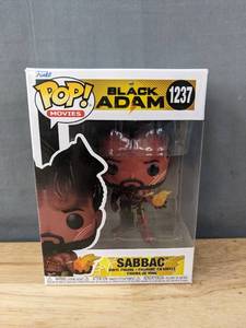 lot 200F image: Brand New Funko Pop Movies DC Black Adam Sabbac #1237 Figure V