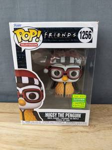 lot 202F image: Brand New Funko Pop Television Friends Hugsy the Penguin #1256 Figure V
