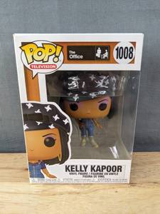 lot 207F image: Brand New Funko Pop TV The Office Kelly Kapoor #1008 Figure V