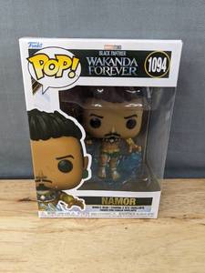 lot 164F image: Brand New Funko Pop Black Panther Wakanda Forever Namor #1094 Figure V