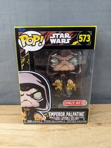 lot 168F image: Brand New Funko Pop Star Wars Emperor Palpatine #573 Figure V