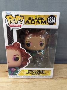lot 172F image: Brand New Funko Pop Black Adam Cyclone #1234 Figure V