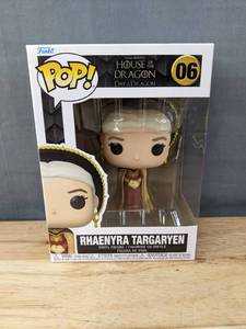 lot 173F image: Brand New Funko Pop Games of Thrones House of the Dragon - Day of the Dragon Rhaenyra Targaryen #06 Figure V