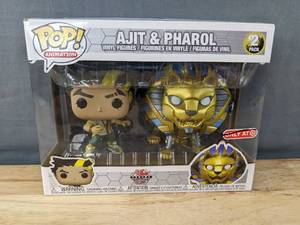 lot 180F image: Brand New Funko Pop Animation Bakugan Armored Alliance Ajit & Pharol Figures 8 Box V
