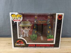 lot 190F image: Brand New Funko Pop Town Jurassic Park John Hammond with Gates #30 Figure 10 Box V