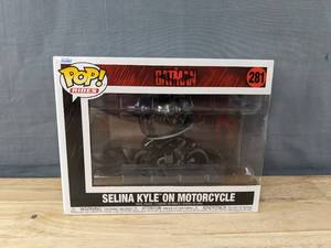 lot 191F image: Brand New Funko Pop Star Batman Selina Kyle on Motorcycle #281 Figure 8 Box V