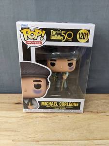 lot 223F image: Brand New Funko Pop Movies The Godfather 50 Yeras Michael Corleone #1201 Figure V