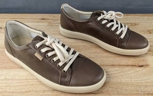 lot 86L image: Brand New ECCO Soft 7 Gore-Tex Sneakers Womens Size 66.5 Taupe $100 Retail L
