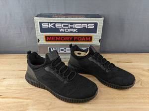 lot 452 image: Sketchers Cessnock Shoes Mens Size 13 Wide Sneakers Black L