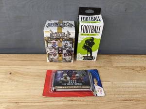 lot 52 image: Brand New Assorted NFL Football Card Packs - Panini, Sage, Collectors Edge I