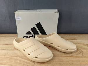 lot 76L image: Adidas Adicane Clog Mens 12, Womens 13 Sand L