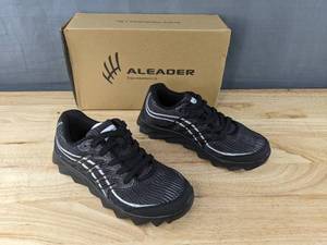 lot 461 image: ALEADER Running Shoes Womens 7 Black L