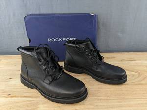 lot 216 image: Rockport Northfield Plain Truetech Toe Boot Mens 10W Black L